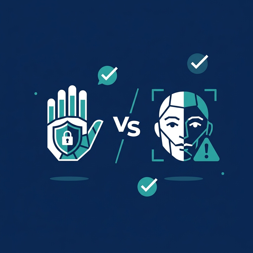 Palm Recognition vs Face Recognition: Security, Privacy, and Accuracy Compared